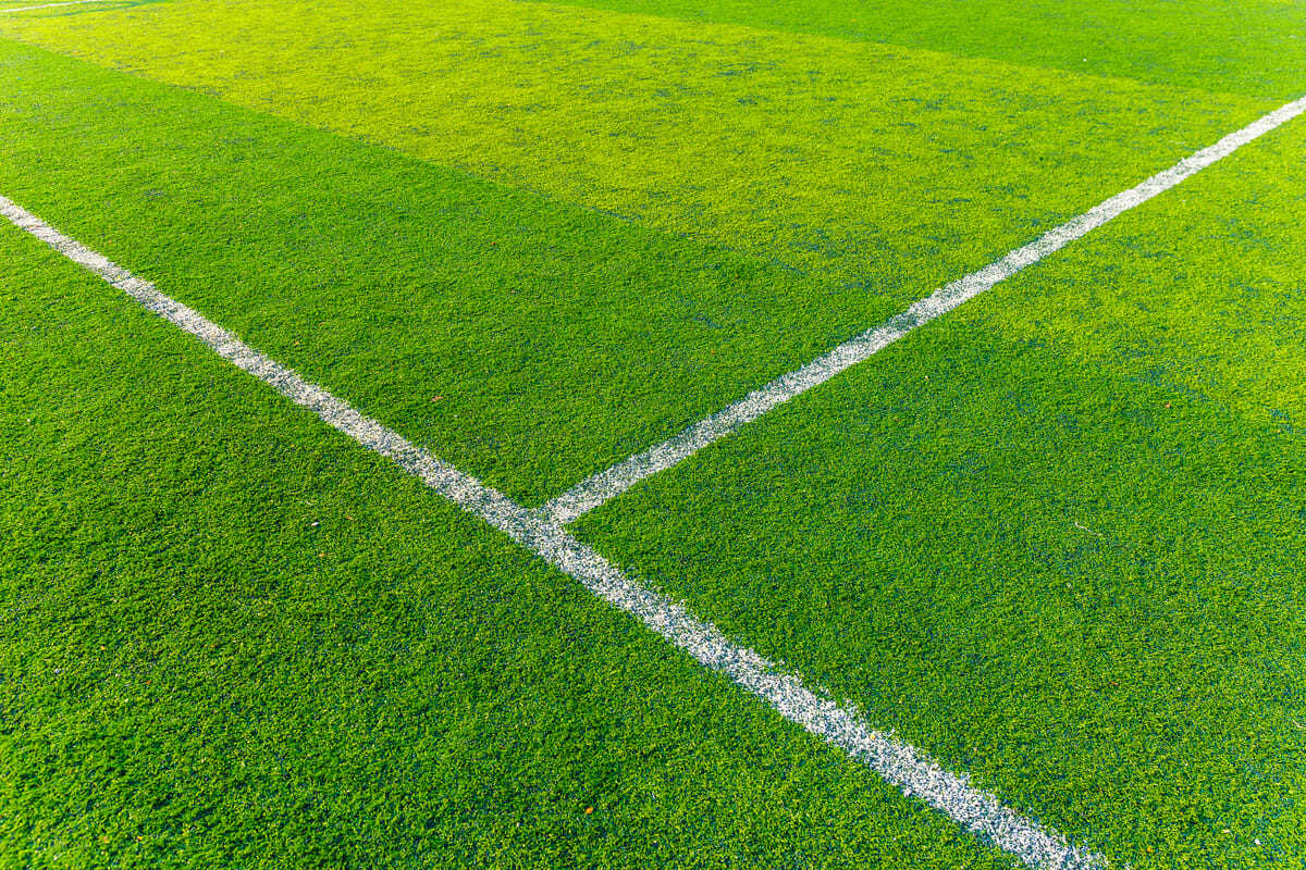 green turf for sports arena